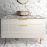 Scandinavian Brass Cabinet Pulls 3-3/4
